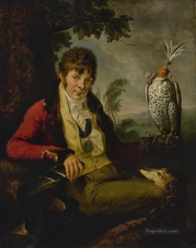 フィリップ・ライナグル Painting - トーマス・ソーントン大佐の肖像 フィリップ・ライナグル